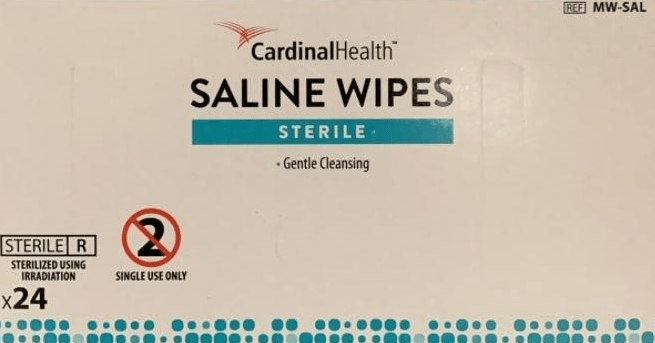 BX/24 - Cardinal Health Saline Wipes - Best Buy Medical Supplies