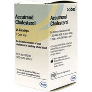 BX/25 - Accutrend Cholesterol Test Strips 25/Vial - Best Buy Medical Supplies