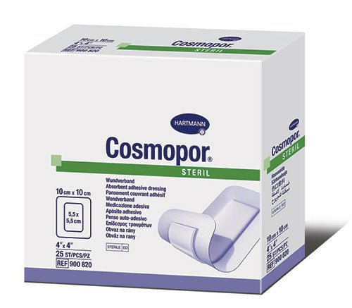 BX/25 - Hartmann-Conco Cosmopor&reg; Adhesive Wound Dressing, Sterile, 4" x 4" - Best Buy Medical Supplies