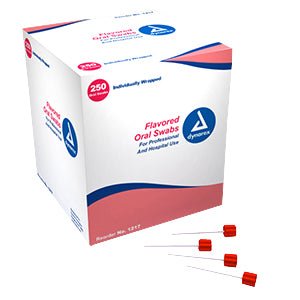 BX/250 - Dynarex Oral Swabstick with Dentrifice - Best Buy Medical Supplies
