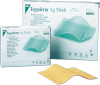 BX/3 - 3M Tegaderm&trade; Ag Mesh Dressing with Silver 8" x 8" - Best Buy Medical Supplies