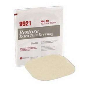 BX/3 - Hollister Restore&reg; Extra Thin Hydrocolloid Dressing with Flexible Backing, Sterile 6" x 8" - Best Buy Medical Supplies