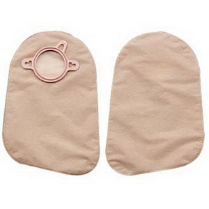BX/30 - Hollister New Image&reg; Two-Piece Closed Pouch, 1-3/4" Flange, Filter, 9" L, QuietWear&trade;, Beige - Best Buy Medical Supplies