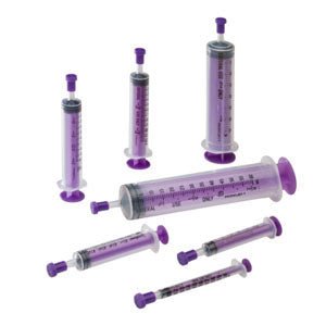 BX/30 - Monoject&trade; Enteral Syringe with Purple Tip Cap 60mL, Polypropylene - Best Buy Medical Supplies