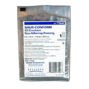 BX/36 - Derma Sciences Shur-Conform&reg; Oil Emulsion Impregnated Dressings, 3s, 3" x 8" - Best Buy Medical Supplies