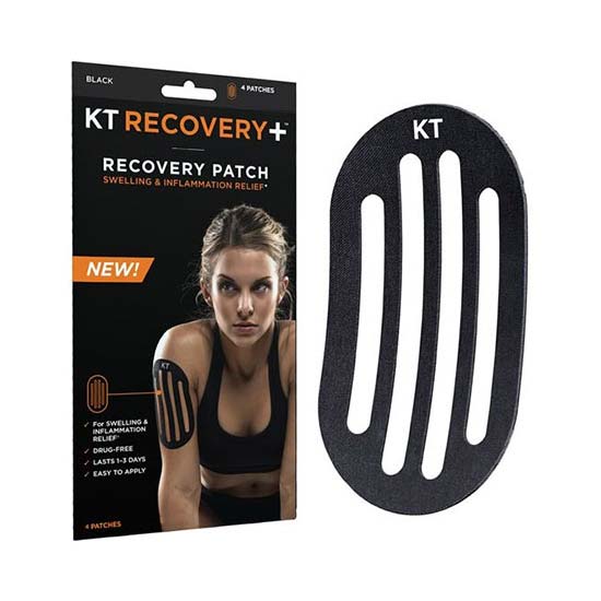 BX/4 - KT Recovery+&trade; Patch, Black - Best Buy Medical Supplies