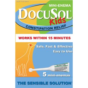 BX/5 - Alliance Labs DocuSol&reg; Kids Constipation Relief Mini Enemas 5 Count - Best Buy Medical Supplies