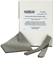 BX/5 - Argentum Silverlon&reg; Antimicrobial Wound Packing Strip 1" x 12" - Best Buy Medical Supplies