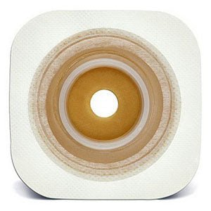 BX/5 - Convatec Little Ones&reg; Standard Flexible Wafer with Tape Collar, 1-3/4" Flange, 4" x 4" - Best Buy Medical Supplies