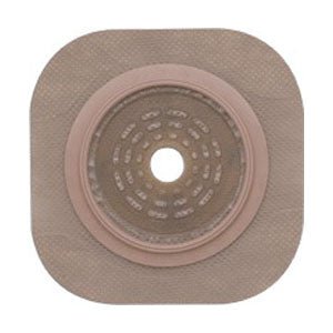 BX/5 - Hollister New Image&reg; FlexWear&reg; Up to 1-1/4" Cut-to-Fit Flat Skin Barrier, 1-3/4" Flange, Tape Border, Green - Best Buy Medical Supplies