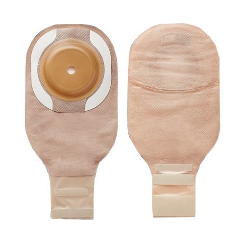 BX/5 - Hollister Premier&trade; One-Piece Cut-to-Fit Soft Convex Drainable Pouch with Filter, 5/8" to 1-1/2" Stoma, 12" L, Beige - Best Buy Medical Supplies