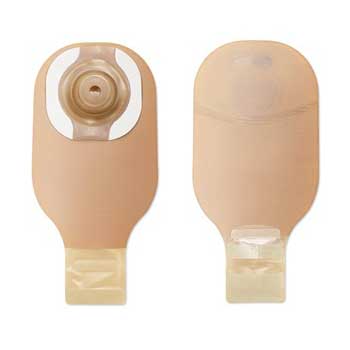 BX/5 - Hollister Premier&trade; One-Piece Drainable Pouch, Convex CeraPlus&trade; Skin Barrier, Cut-to-Fit, 1-1/2" Stoma, Beige - Best Buy Medical Supplies