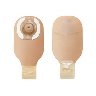BX/5 - Hollister Premier&trade; One-Piece Drainable Pouch, Convex CeraPlus&trade; Skin Barrier, Cut-to-Fit, 1" Stoma, Beige - Best Buy Medical Supplies
