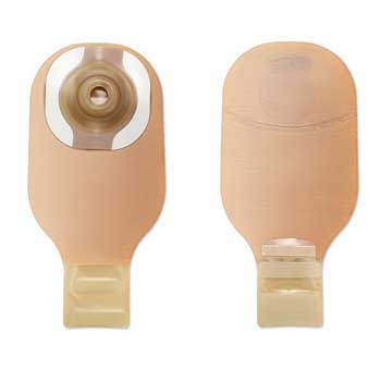 BX/5 - Hollister Premier&trade; One-Piece Drainable Pouch, Convex CeraPlus&trade; Skin Barrier, Pre-Cut, 1-1/8" Stoma, Beige - Best Buy Medical Supplies