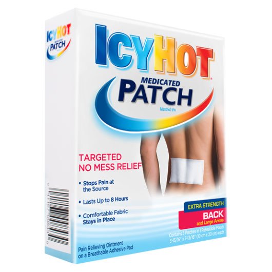 BX/5 - Icy Hot Topical Analgesic Patch, Extra Strength, Back and Large Areas - Best Buy Medical Supplies