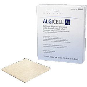 BX/5 - Integra Algicell&reg; Ag Calcium Alginate Dressing, with Antimicrobial Silver, 4" x 8" - Best Buy Medical Supplies