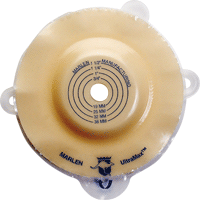 BX/5 - Marlen Ultramax Gemini&trade; Flange with 1/2" Starter Hole, Cut-to-fit, Shallow Convexity - Best Buy Medical Supplies
