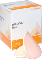 BX/5 - Smith & Nephew Allevyn&trade; Non-Adhesive Hydrocellular Dressing, 5-1/2" x 4-1/2" Heel - Best Buy Medical Supplies