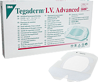 BX/50 - 3M Tegaderm&trade; IV Transparent Adhesive Advanced Securement Dressing, Latex-Free 4" x 4-3/4" - Best Buy Medical Supplies