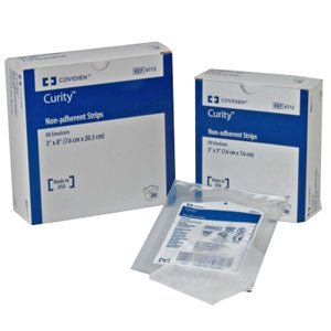 BX/50 - Curity™ Non-Adhering Oil Emulsion Dressing, 3" x 3" - Replaces 55CWNM33 - Best Buy Medical Supplies