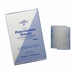 BX/50 - Derma Sciences Impregnated Non-Adherent Petrolatum Gauze,1" x 8" - Best Buy Medical Supplies