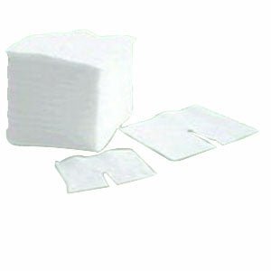 BX/50 - DeRoyal Tracheostomy Sponge 4" x 4" Left, All Gauze, Sterile, Latex - Best Buy Medical Supplies