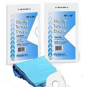 BX/50 - Dynarex Disposable Towel Drapes Plain, Sterile - Best Buy Medical Supplies