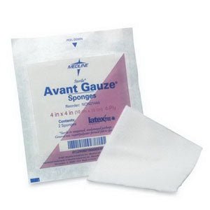 BX/50 - Medline&reg; Industries Sterile Avant Nonwoven Gauze Sponge 2" L x 2" W, 4 ply, 2'S, Latex-free - Best Buy Medical Supplies