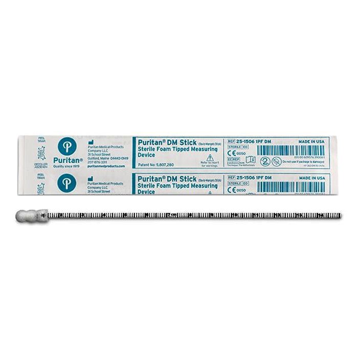 BX/50 - Puritan Foam Tipped Wound Measuring Device, DM Stick, 6" - Best Buy Medical Supplies