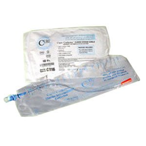 CA/100 - Cure Catheter&reg; Unisex Single Closed System with Integrated 1500mL Collection Bag 14Fr - Best Buy Medical Supplies