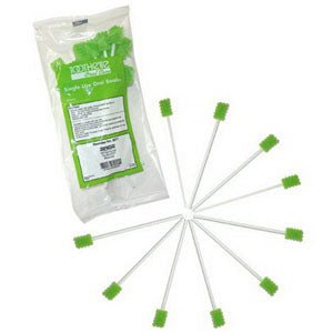 CA/1000 - Sage Products Toothette&reg; Plus Swabs with Sodium Bicarbonate, Soft Foam Heads - Best Buy Medical Supplies