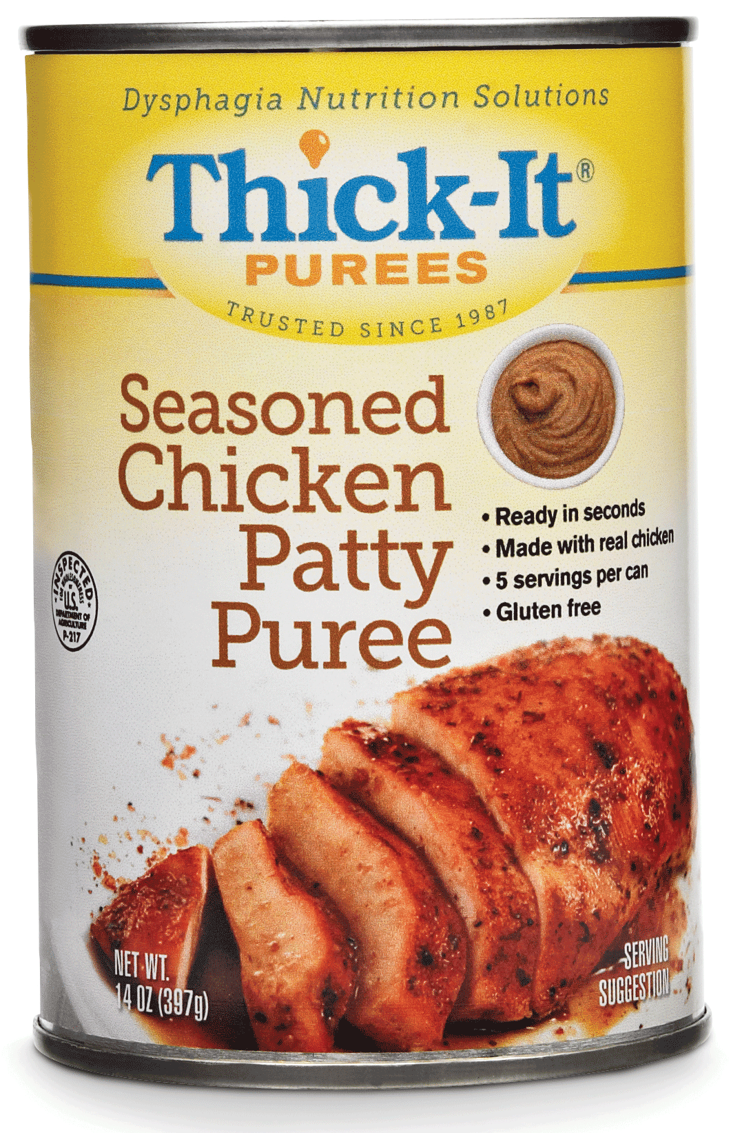 CA/12 - Seasoned Chicken Patty, 14 oz. - Best Buy Medical Supplies