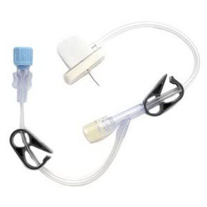 CA/12 - Smiths ASD Gripper&reg; Needle with Y-site 22G x 1" L, Stainless Steel - Best Buy Medical Supplies