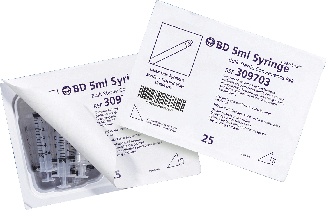 CA/120 - BD Luer-Lok&trade; Syringe Convenience Pack 20mL, Sterile, Single Use - Best Buy Medical Supplies