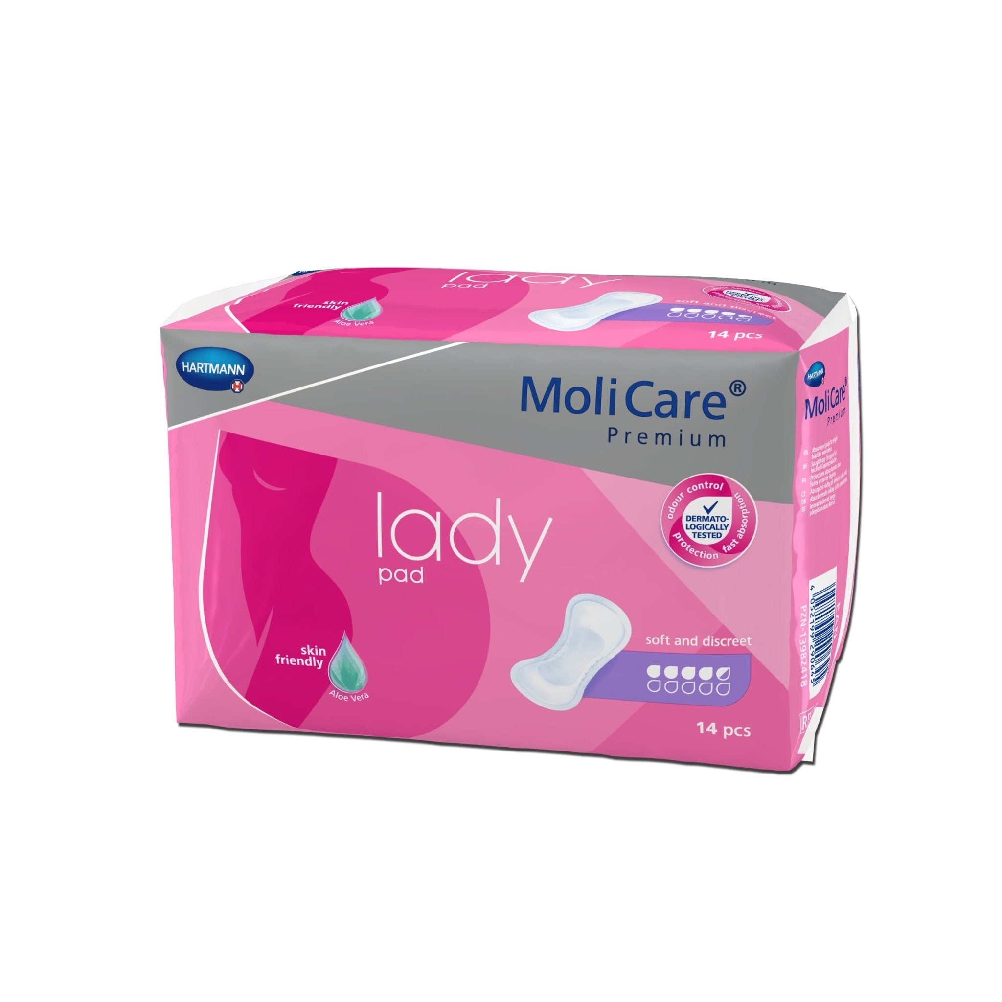 CA/168 - MoliCare Premium Lady Pad, 4.5 Drop Absorbency Level, 17" x 6.5", Non-woven, Latex-free. - Best Buy Medical Supplies