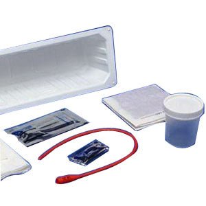 CA/20 - KENGUARD Dover Vinyl Open Urethral Catheter Tray 14 Fr - Best Buy Medical Supplies