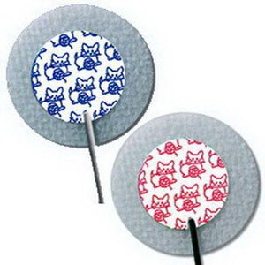 CA/300 - Kendall Kittycat&trade; Pre-Wired Electrode, 24" L, 1" Round - Best Buy Medical Supplies