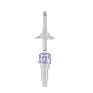 CA/50 - Non-vented Dispensing Pin with Safesite Valve and Luer Lock Connector, Needle-Free - Best Buy Medical Supplies