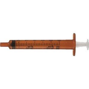 CA/500 - BD Oral Syringe with Tip Cap, 1mL, Amber, Latex-Free - Best Buy Medical Supplies