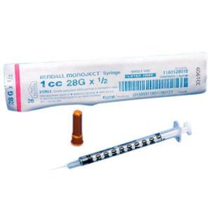 CA/500 - Monoject SoftPack Regular Tip Tuberculin Syringe, 1 mL - Best Buy Medical Supplies