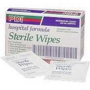 CA/576 - PDI Hygea&reg; Sterile Saline Cleansing Wipe, 6" x 4" - Best Buy Medical Supplies