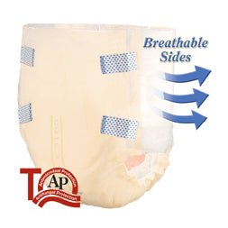 CA/72 - Tranquility® SmartCore™ Disposable Brief, 34 oz Fluid Capacity, XL (56"-64"), Beige - Replaces PU2414 - Best Buy Medical Supplies
