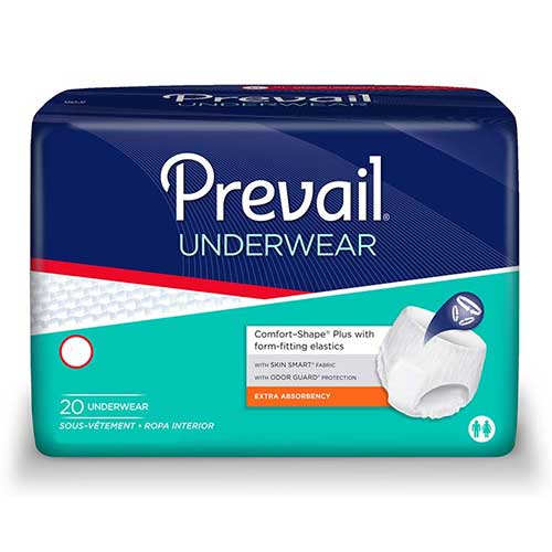 CA/80 - Prevail&reg; Protective Underwear, Medium (34"- 46") - Best Buy Medical Supplies