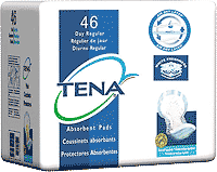 CA/92 - TENA&reg; Regular Absorbency Day Pad, Blue - Best Buy Medical Supplies