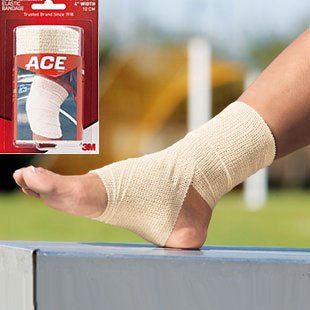 EA/1 - 3M Ace&reg; Self-Adhering Athletic Bandage 4" x 5 yds Stretched, Latex-free, Unisex - Best Buy Medical Supplies