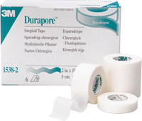 EA/1 - 3M Durapore&trade; Silk Like Cloth Surgical Tape, 2" x 1-1/2 yds - Best Buy Medical Supplies