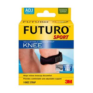 EA/1 - 3M Futuro&trade; Sport Adjustable Knee Strap, Black - Best Buy Medical Supplies