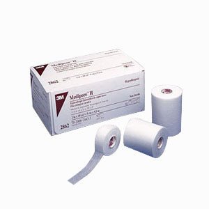 EA/1 - 3M™ Medipore H Hypoallergenic Soft Cloth Surgical Tape 3" x 10 yds, individually wrapped single roll - Best Buy Medical Supplies
