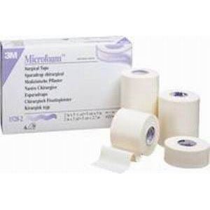 EA/1 - 3M Microfoam&trade; Hypoallergenic Elastic Foam Surgical Tape, 2' x 5-1/2 yds (Stretched) - Best Buy Medical Supplies