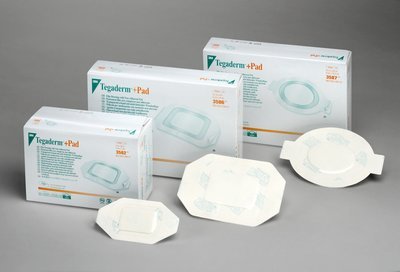 EA/1 - 3M Tegaderm&trade; Film Dressing, Non Adherent Pad, Waterproof, Sterile 3-1/2" x 4-1/8" Oval - Best Buy Medical Supplies